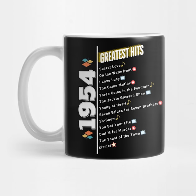 1954 Time Capsule Era - Front & Back - Retro Pop Culture by OTL Spotlight